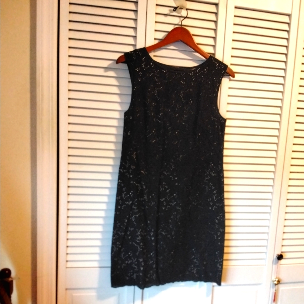 🌷 LOFT DRESS, BLACK, GREAT CONDITION - Picture 3 of 5